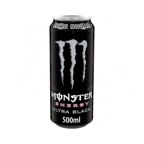 Monster Ultra Black 500 Ml 🥤